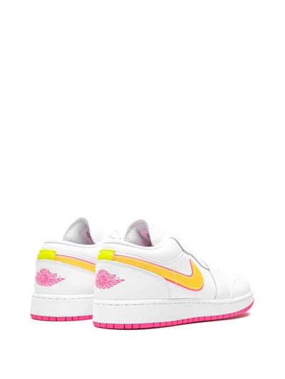 Shop Jordan Air  1 Low "edge Glow" Sneakers In White