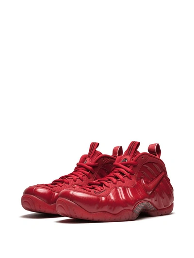 Nike Air Foamposite Pro Sneakers In Red