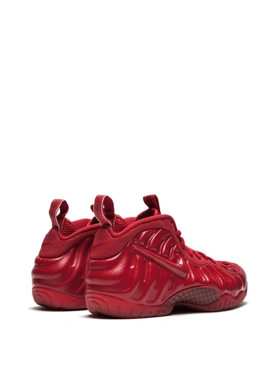 Nike Air Foamposite Pro Sneakers In Red