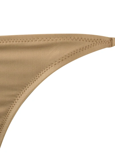 Amir Slama Triangle Bikini Set In Neutrals