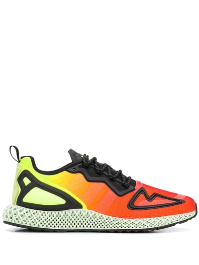 Adidas Originals Zx 2k 4d Gradient-effect Sneakers In Multi | ModeSens