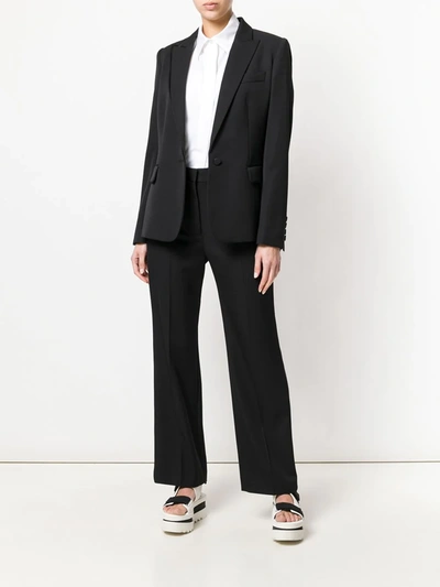 Shop Stella Mccartney Tailored Pleated Trousers In Black