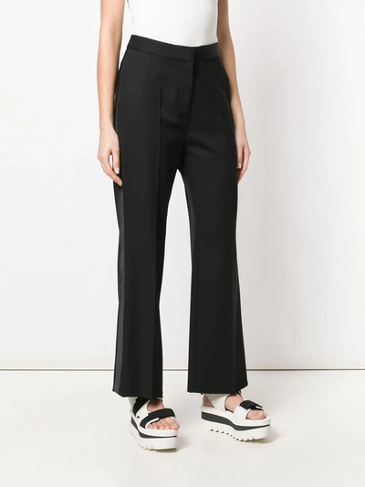 Shop Stella Mccartney Tailored Pleated Trousers In Black