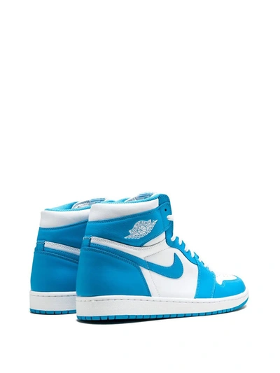 Shop Jordan Air  1 Retro "unc" Sneakers In Blue