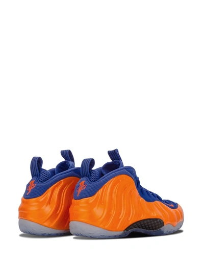 Shop Nike Air Foamposite One "knicks" Sneakers In Orange