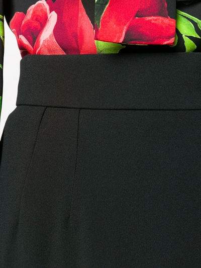 Shop Dolce & Gabbana Tailored Pencil Skirt In Black