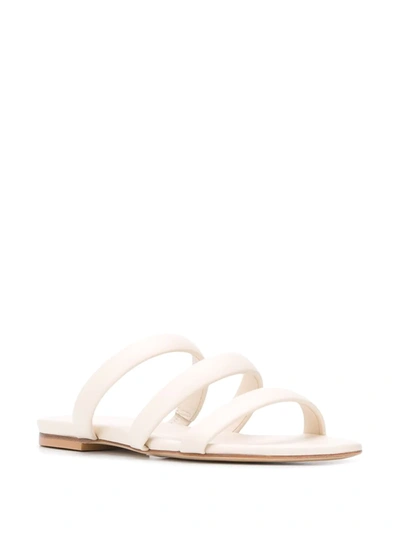 Shop Aeyde Chrissy Slippers In Neutrals