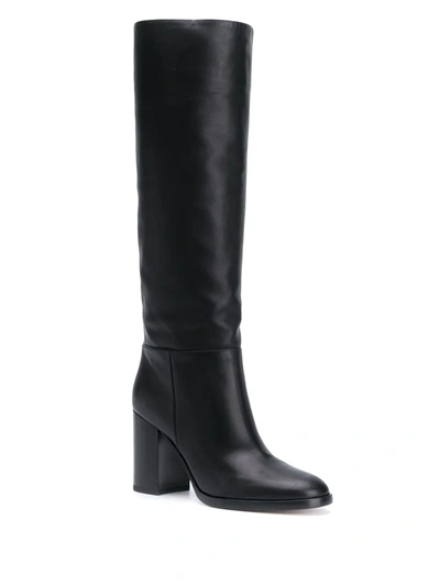 Gianvito Rossi Santiago 85mm Knee-high Boots In Black