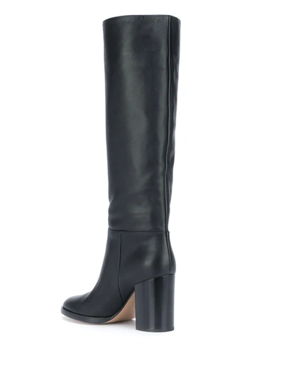 Gianvito Rossi Santiago 85mm Knee-high Boots In Black
