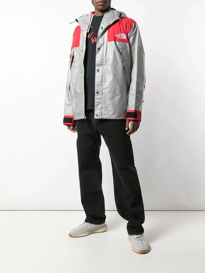 Shop Supreme X The North Face Expedition Mountain Jacket In Silver