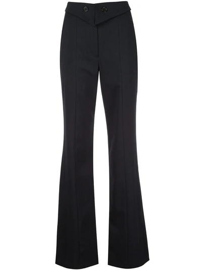 Shop Palmer Harding Fused Trousers In Blue