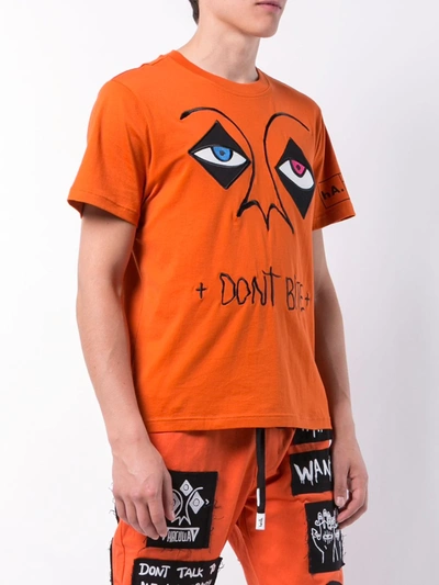 Haculla Don't Bite T-shirt In Orange