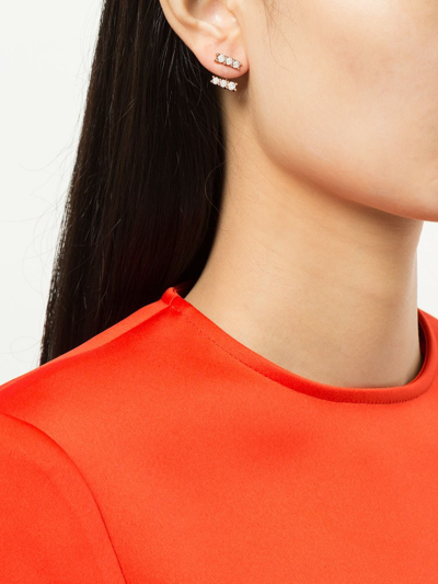 Alinka 18kt Rose Gold Lara Diamond Right Earring In Gold