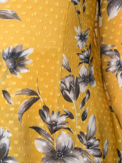 Bambah Floral Bridget Tunic Top In Yellow