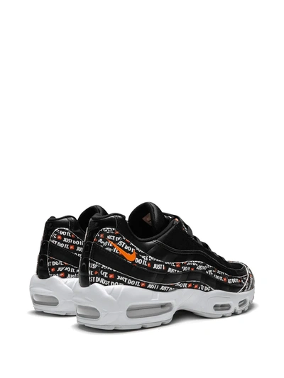 Shop Nike Air Max 95 Se "just Do It Pack" Sneakers In Black