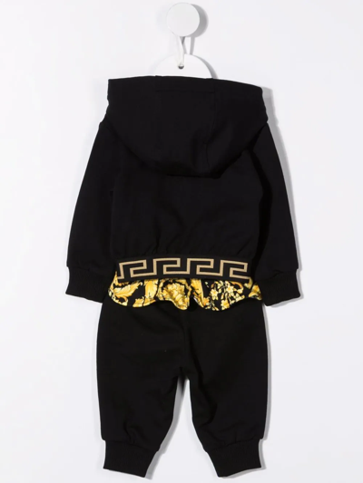 Shop Versace Medusa-print Tracksuit Set In Black