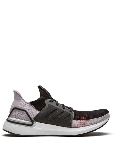 Shop Adidas Originals Ultraboost 19 "core Black/soft Vision/solar Red" Sneakers In Grey