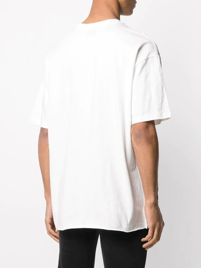 Shop Ksubi Biggie Oversized-fit T-shirt In White