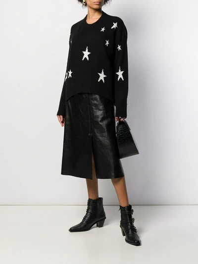 Shop Zadig & Voltaire Star Print Sweater In Black