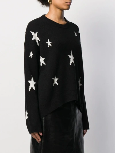 Shop Zadig & Voltaire Star Print Sweater In Black