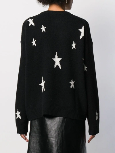 Shop Zadig & Voltaire Star Print Sweater In Black