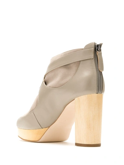 Studio Chofakian Studio 77 Boots In Grey