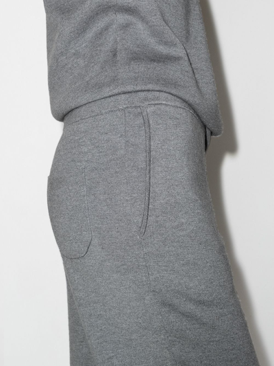 Shop Olivia Von Halle Carmel Two-piece Track Suit In Grey