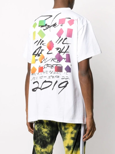 Shop Off-white X Futura Alien Print T-shirt In White