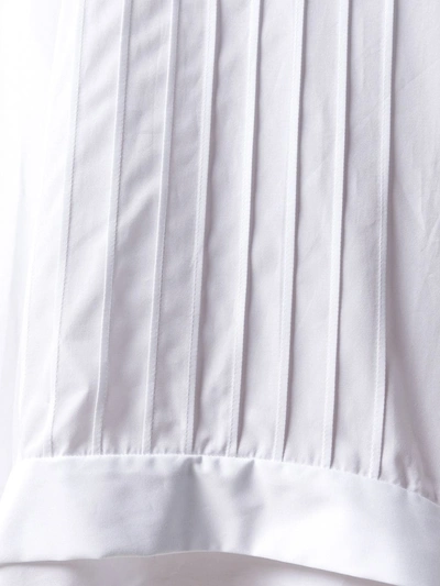 Shop Jil Sander Asymmetric Split-neck Dress In White