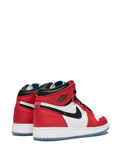 Jordan Air  1 Retro High Og Gs Spider Man Origin Story In Red