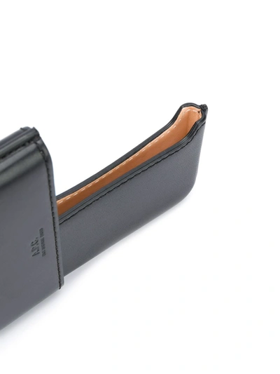 Apc . Magna Carta Card Holder - Black In Black
