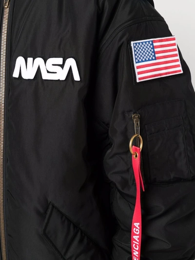 NASA 多贴花飞行员夹克