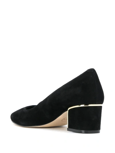 Shop Michael Michael Kors Slip-on 55 Pumps In Black