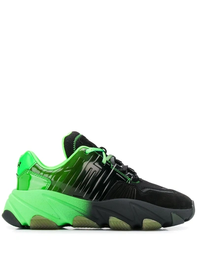 Ash Extasy Gradient-effect Sneakers In Black