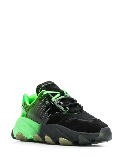 Ash Extasy Gradient-effect Sneakers In Black