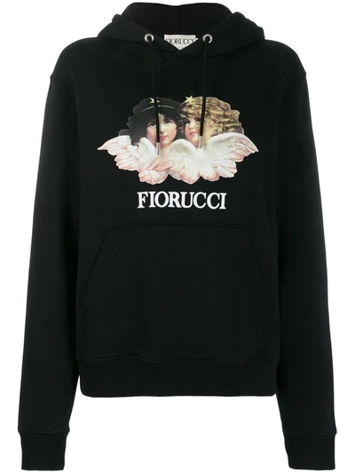 Transplanteren Inloggegevens Verbieden Fiorucci Womens Black Angels Logo-print Organic-cotton Sweatshirt L |  ModeSens