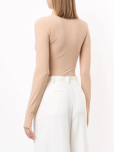 Shop Alix Nyc Leroy Bodysuit In Neutrals