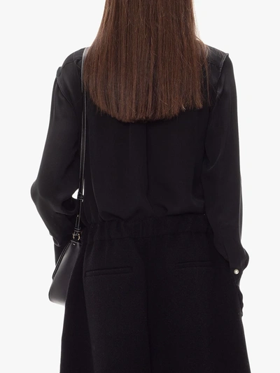 Shop Jw Anderson Layered Blouse In Black