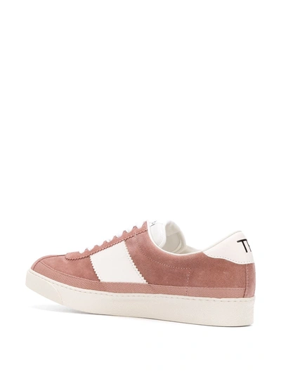 Shop Tom Ford Cambridge Low-top Sneakers In Pink