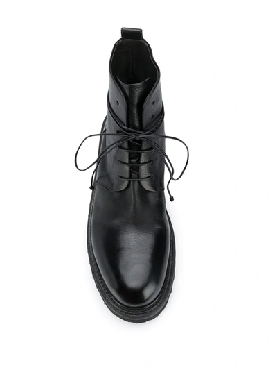 Shop Marsèll Lace-up Ankle Boots In Black