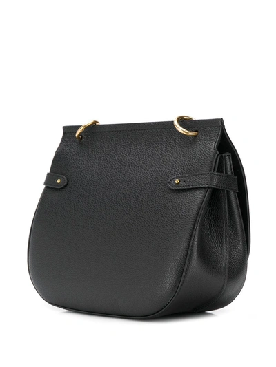 Shop Mulberry Amberley Small Classic Satchel In Black