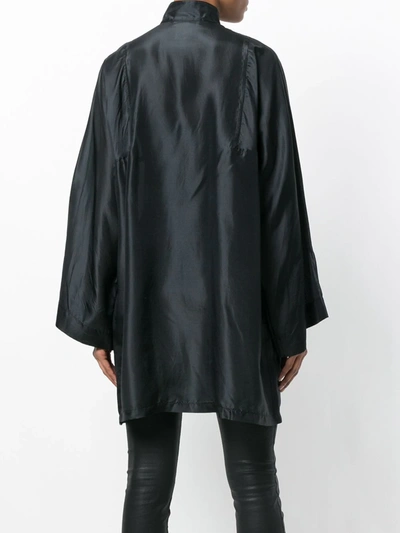 Pre-owned Saint Laurent Oversized Shirt In Black