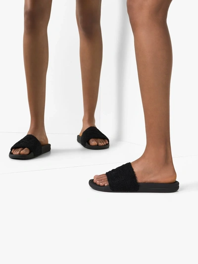 Apl Athletic Propulsion Labs Athletic Propulsion Labs Black Sweater Techloom Slides In Black