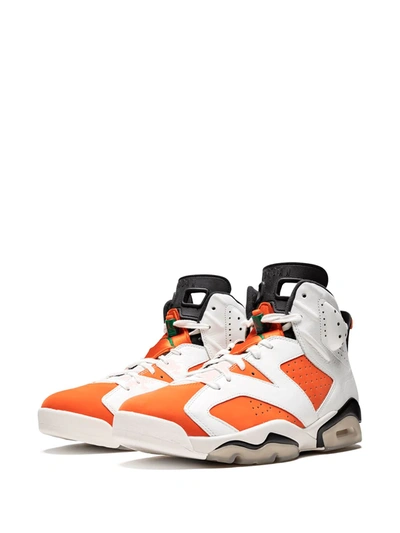 Shop Jordan Air  6 Retro "gatorade" Sneakers In Orange