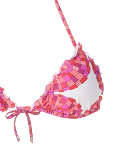 Shop Amir Slama Mandala Abstract-print Bikini Set In Pink