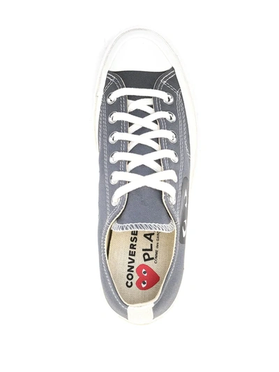 Comme Des Garçons Play X Converse Zegna Stores In Grey