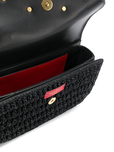 Shop Valentino Supervee Crossbody Bag In Black