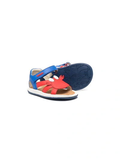 Shop Camper Crab Pre-walker Sandals In Blue