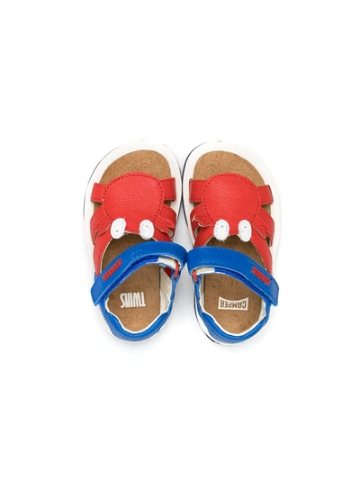 Shop Camper Crab Pre-walker Sandals In Blue