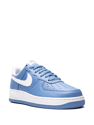 Shop Nike Air Force 1 '07 "unc" Sneakers In Blue